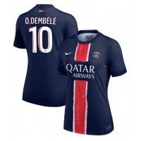 Dámy Fotbalový dres Paris Saint-Germain Ousmane Dembele #10 2024-25 Domácí Krátký Rukáv